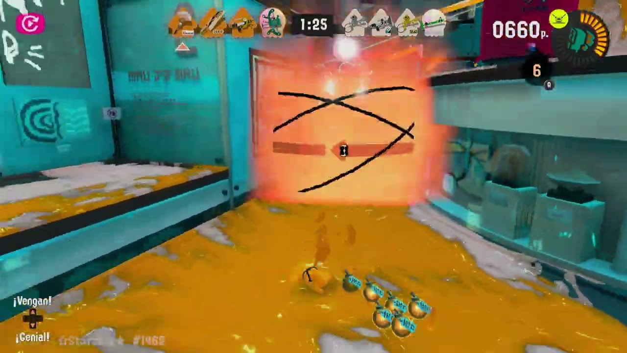 Splatoon 3: Frosty Fest -Territorial #4 (Equipo Familia)