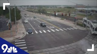 New video shows RTD train derailment