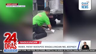 Download Lagu 24 Oras Weekend: (Parts 3 \u0026 4) Rider nagulungan ng jeep | From Kuwait to Cebu... MP3 Download Lagu 24 Oras Weekend: (Parts 3 \u0026 4) Rider nagulungan ng jeep | From Kuwait to Cebu... MP3