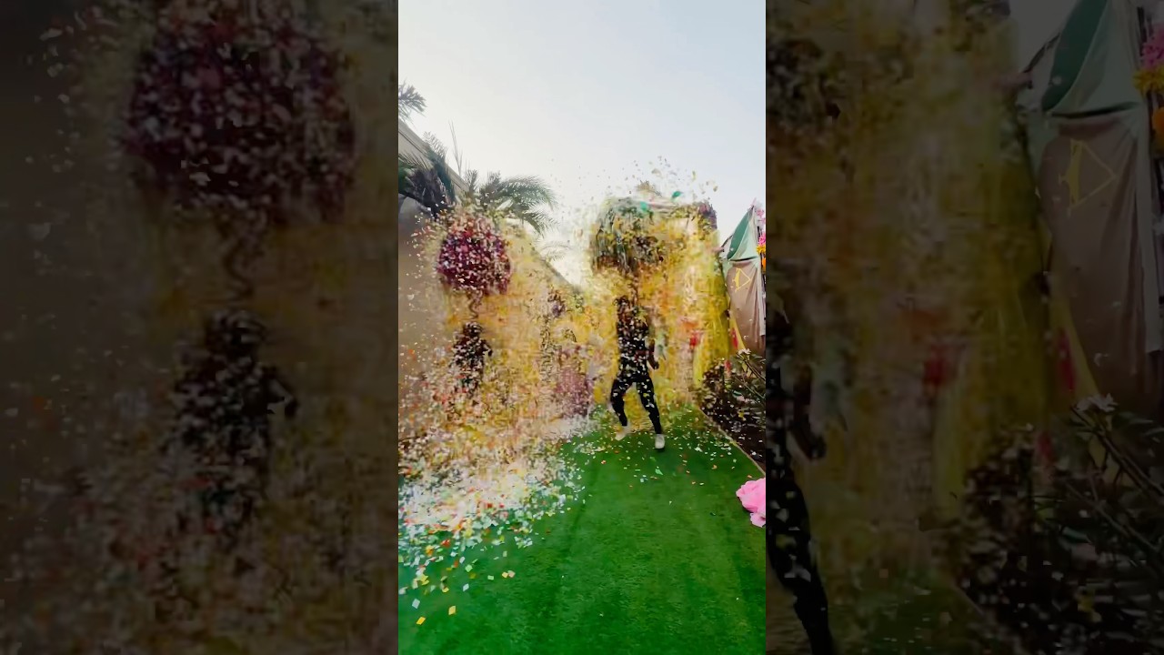 Wedding entry 😍💛 