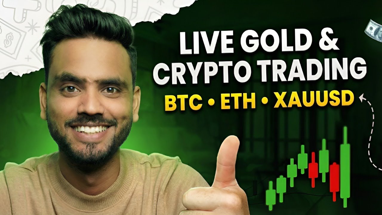 Live Gold And Crypto Trading And Scalping | XAUUSD , ETH , BTC | - YouTube