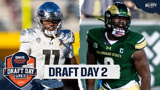 DRAFT DAY 2 LIVE: Nix is a Denver Bronco. Who is going to join him? | DNVR Draft Podcast