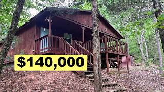 Deal of the Day 107 | Creekside Cabin with Private Waterfalls. $140,000