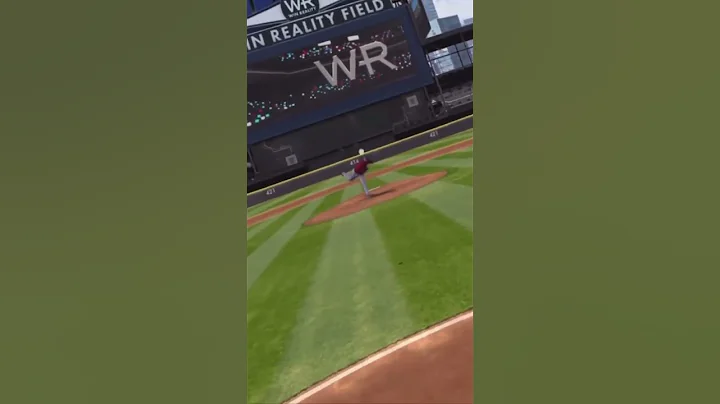 Can you guess the velocity? Drop a comment below 👇 #shortsfeed #mlb #baseball #virtualreality