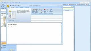 how to create a template in outlook 2007