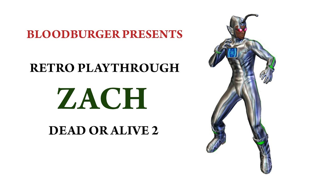 Dead Or Alive 2 Zach Story Mode Playthrough