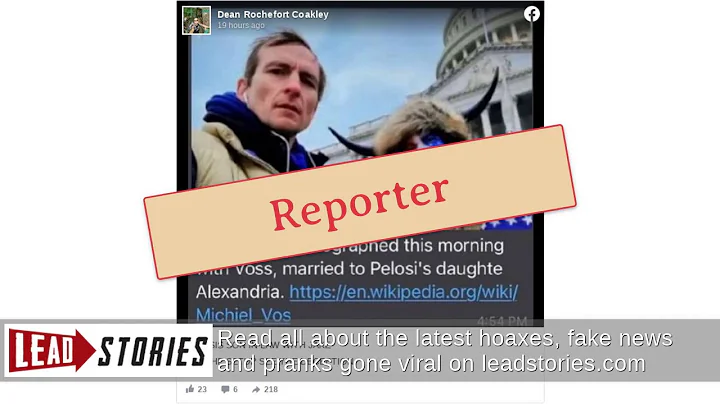 Fact Check: Photo Of Nancy Pelosi's Son-in-Law Mic...