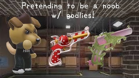 Pretending to be a noob trading godlies in mm2 (THERE WERE SCAMMERS)