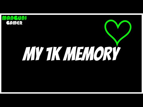 Words from Ni8hawk bro💝| My 1K Memory | Manguni Gamer