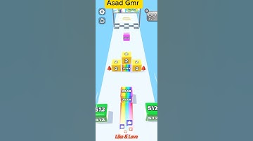 Jelly Run 2048 #asadgmr #shorts #viralvideo #jellyrun2048