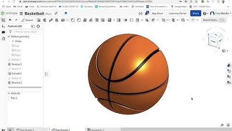 Basketball in Onshape
