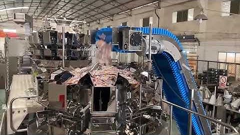 Automatic VFFS Lollipop Weighing Packing Bagging Machine