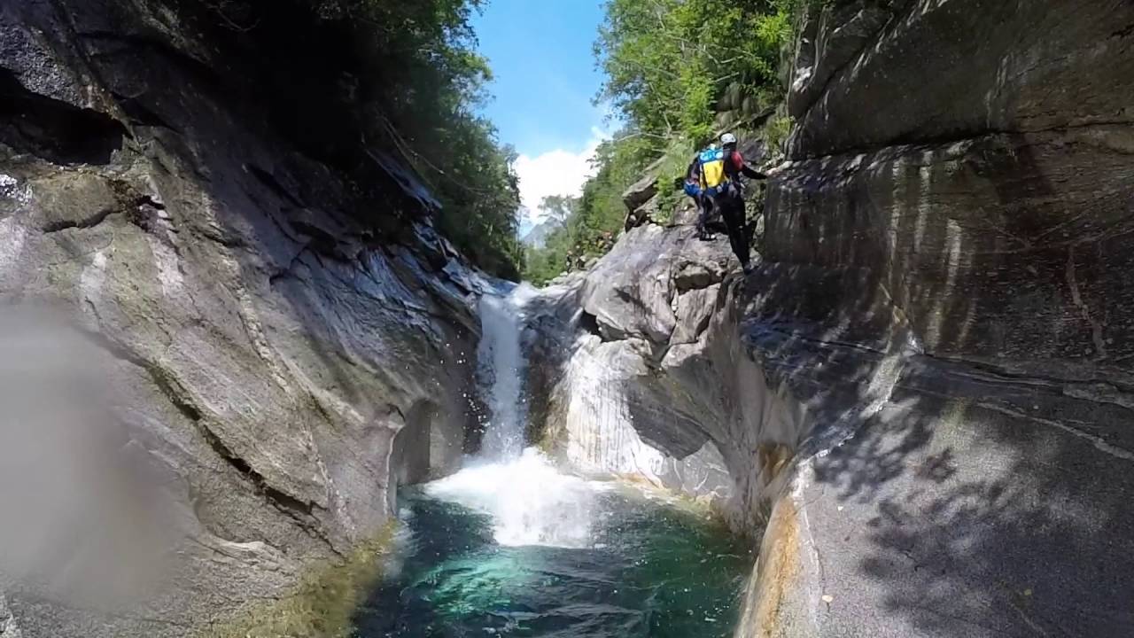 Canyoning Val Bodengo 1 GoPro YouTube