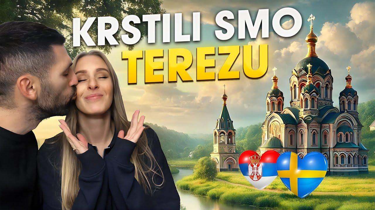 Šokirala se! Švedjanka Krštena u Srbiji 🇸🇪🇷🇸