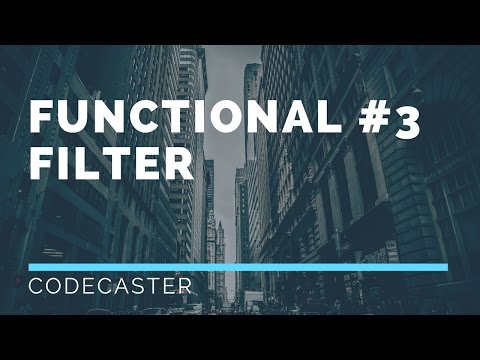 สอน Functional Programming #3 - Filter