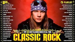 Best Classic Rock Songs Of All Time 🔥Aerosmith, Nirvana, ACDC, Bon Jovi, Scorpions, Guns N Roses