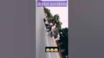 ☹️skylot bhai ka 😭 accident Rip 😭😭 #shorts #skylord