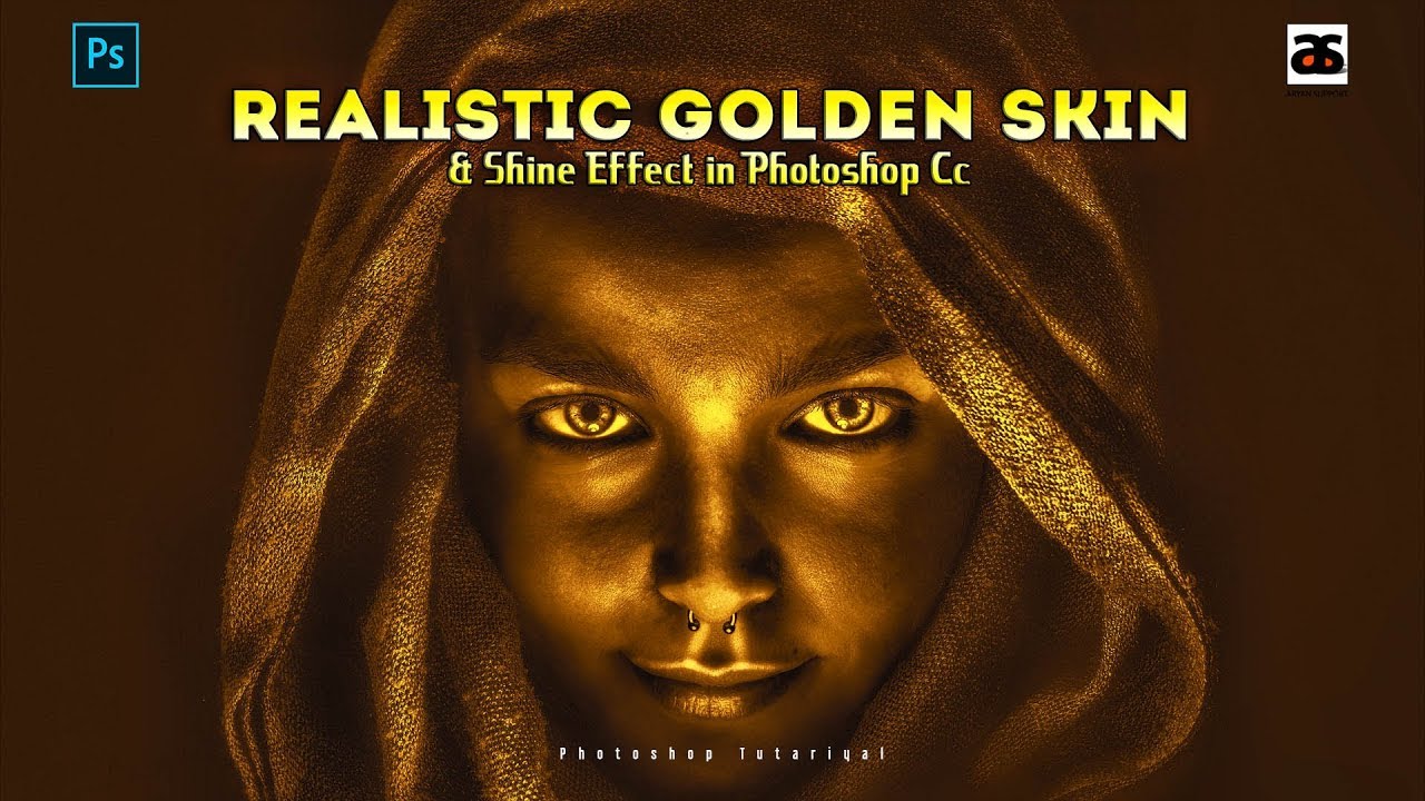 How To Realistic Golden Skin & Shine Effect Cc CC
