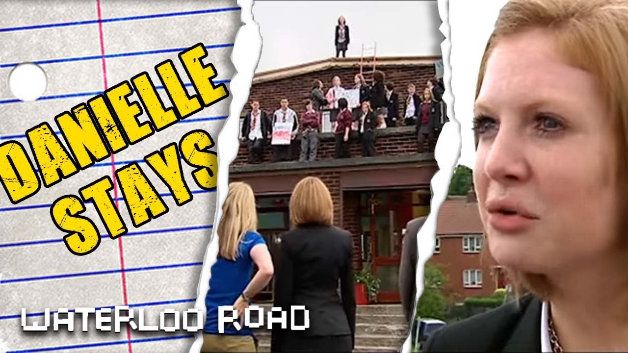 Danielle Protests On The Roof - Waterloo Road Throwback Thursday