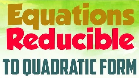 10th Class Maths,Ch#1,Ex 1.3 Q, No 1-10, Equations Reducible to Quadratic form