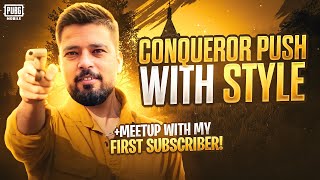 I MEET WITH MY FIRST YOUTUBE SUBSCRIBER 🥰  - PUBG LIVE | FM Radio Gaming