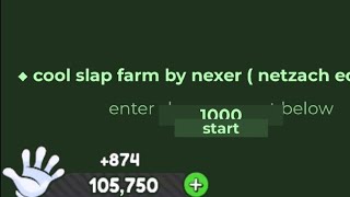 Slap farm slap battles 2026
