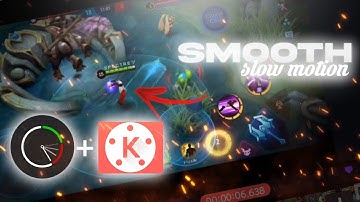 MLBB SMOOTH SLOW MOTION TUTORIAL USING KINEMASTER AND VIDEO VELOCITY