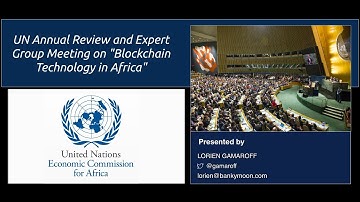 Blockchain Technology  - United Nations Economic Commission for Africa