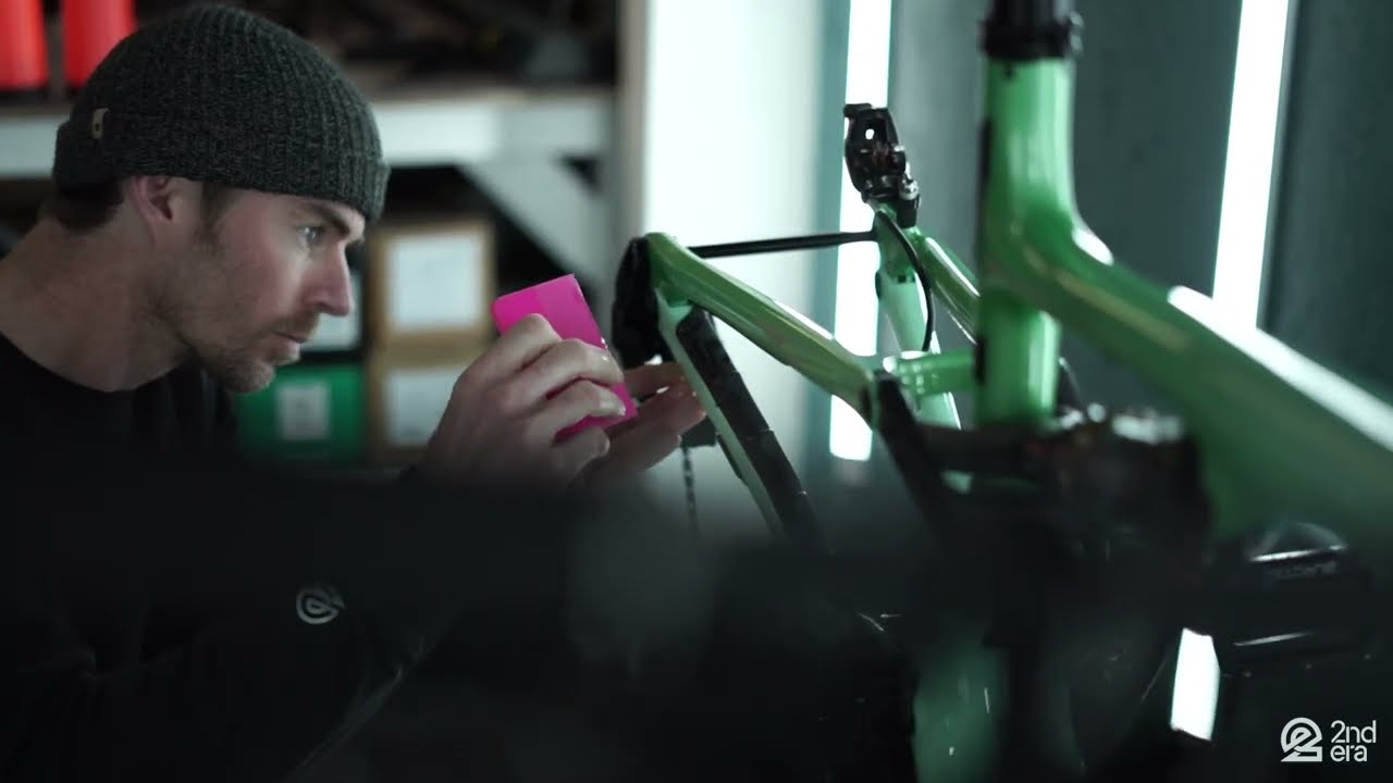 Installing Invisiframe Paint Protection to a Specialized Levo Ebike.