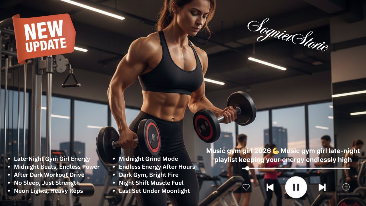 NEW!!!Music gym girl 2026 💪 Music gym girl late-night playlist keeping your energy endlessly high