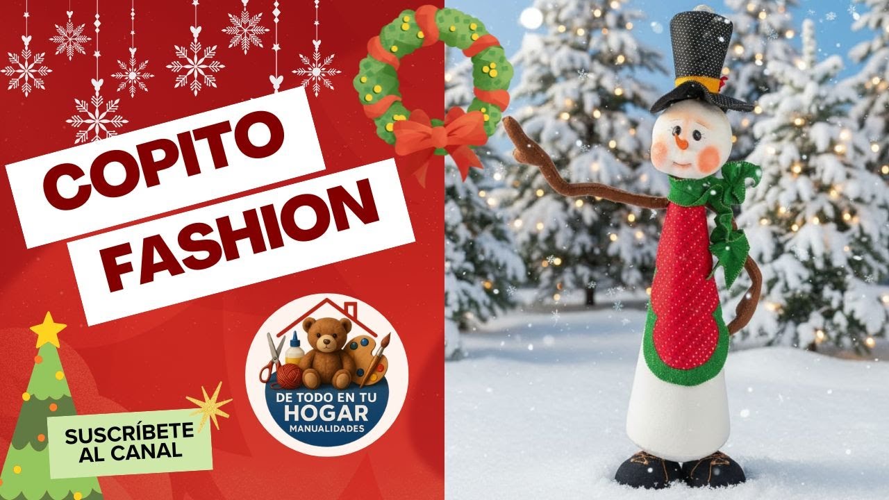 CÓMO REALIZAR COPITO FASHION - DE TODO EN TU HOGAR