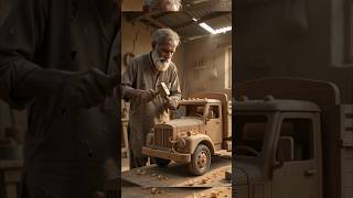 Mini Wooden Cargo Truck | Satisfying ASMR Wood Carving