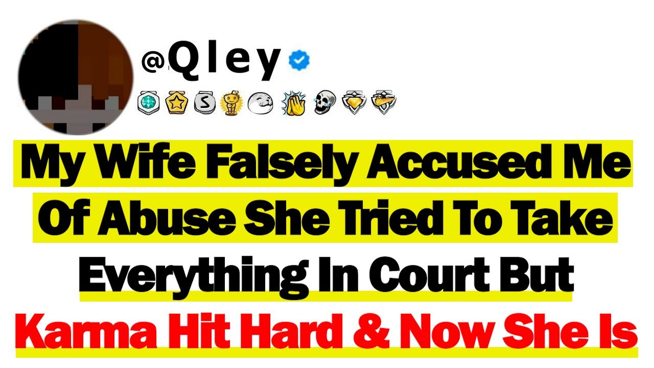 Моя жена ложно обвинила меня в насилии. Она пыталась оспорить все в суде, но карма ударила сильно...