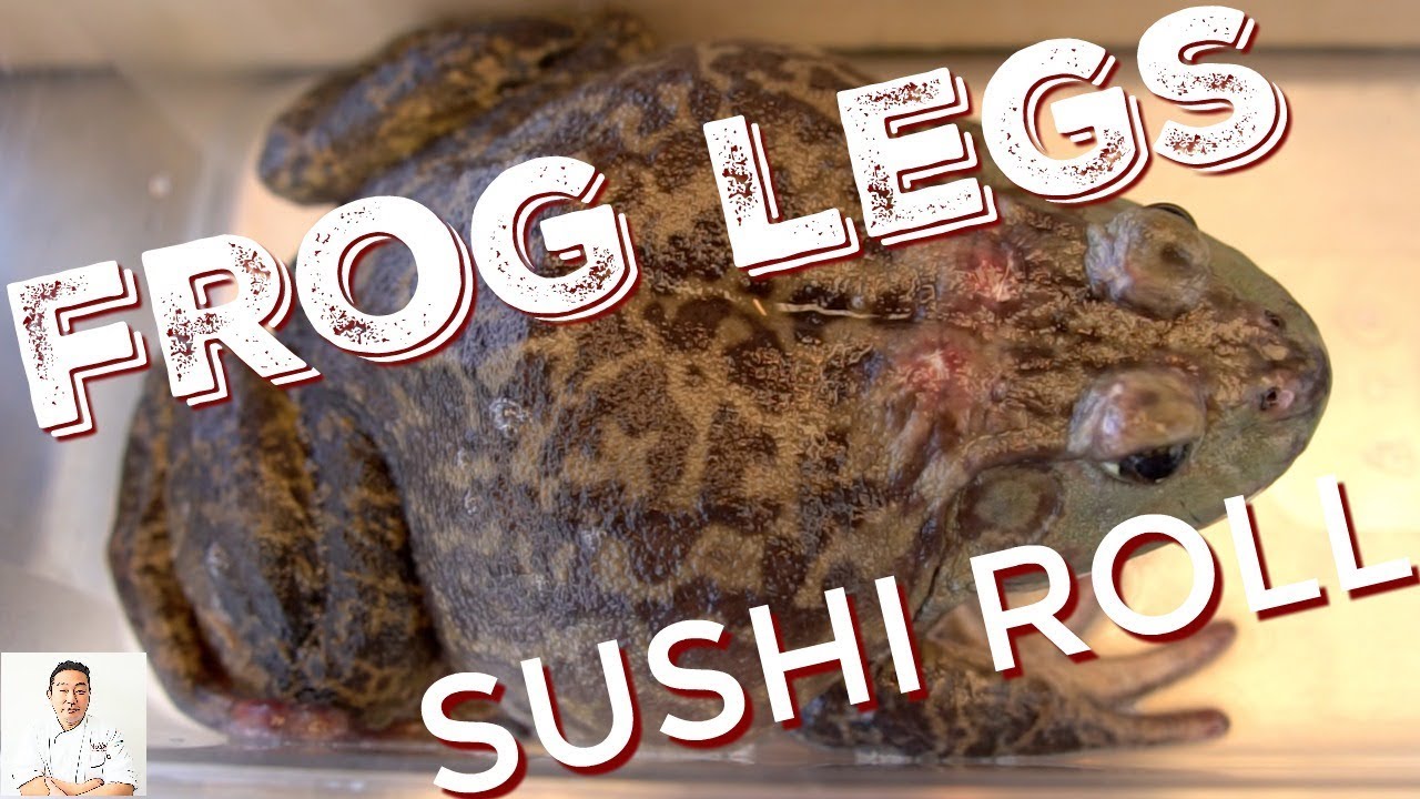 Green Frog Legs Sushi Roll | NON VEGAN EDITION | Hiroyuki Terada - Diaries of a Master Sushi Chef