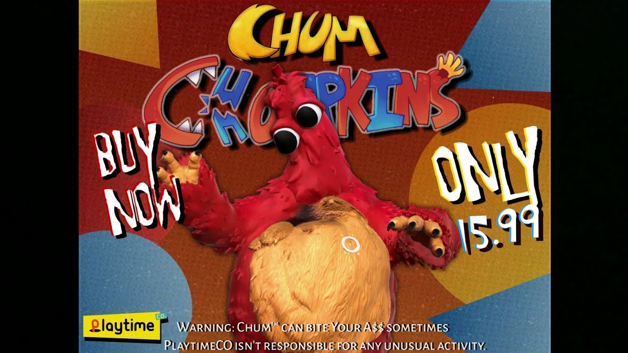 «Время игр Поппи», глава 5 — НОВЫЙ рекламный ролик и джингл «Чам Чомпкинс» на VHS.