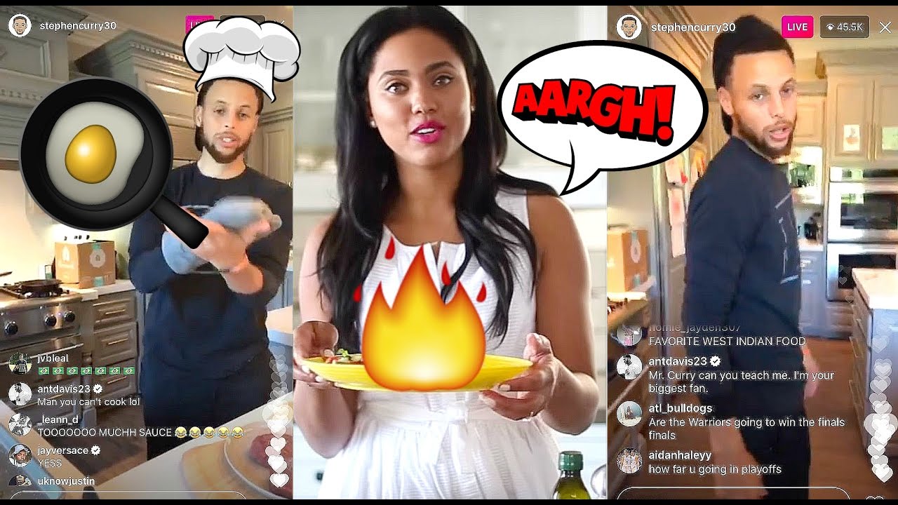 Steph Curry Turns Into CHEF CURRY On Instagram :: Stephen ...