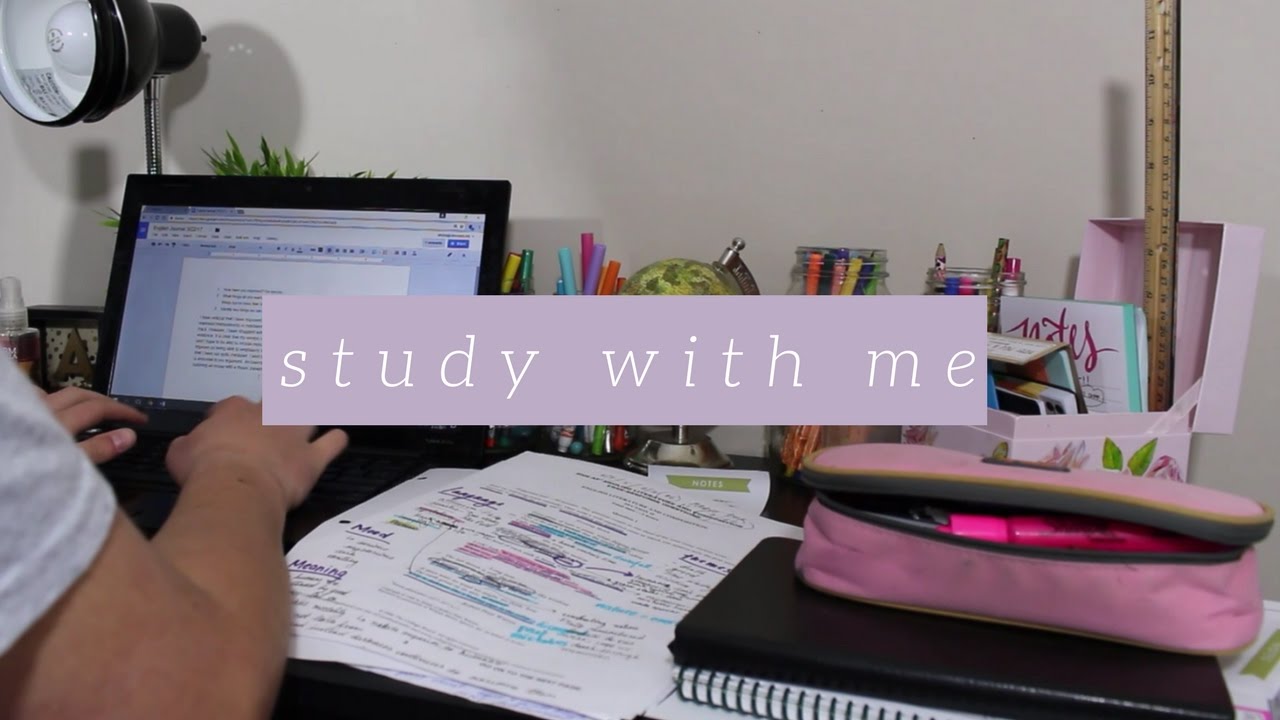 STUDY WITH ME || after school study routine