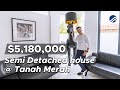 Inside a 5.18M Classy 2.5 Storey Semi-D House Design in Tanah Merah Landed Enclave