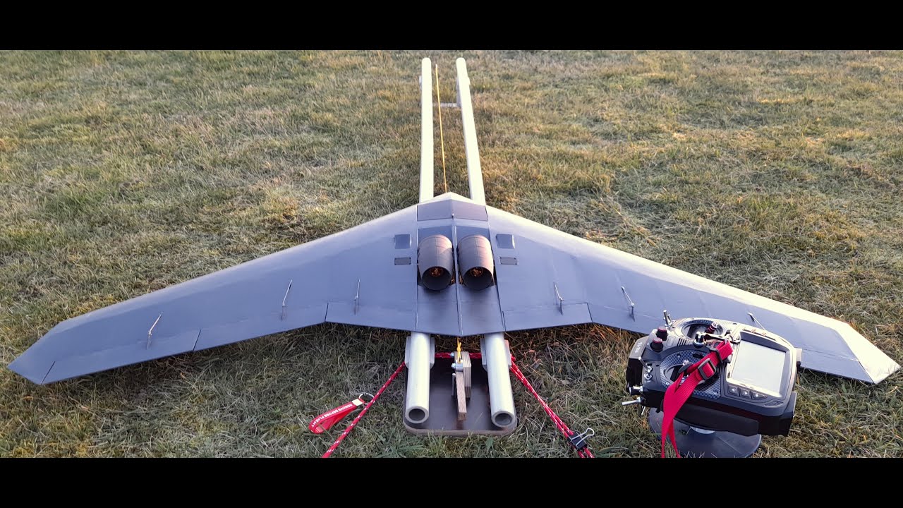 RC RQ 170 2x50mm EDF control surface - YouTube