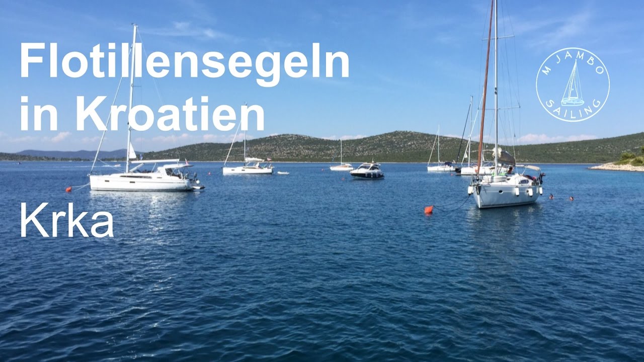 Flottillensegeln in Kroatien im Juli 2015: 2. Teil Krka-Route