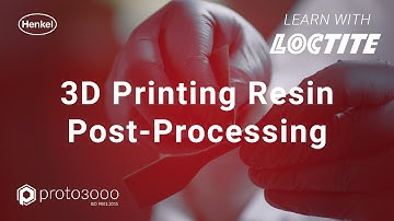 How to Post-Process 3D Printed Resin Parts |  3D Printing Materials 101 + Learn with LOCTITE®