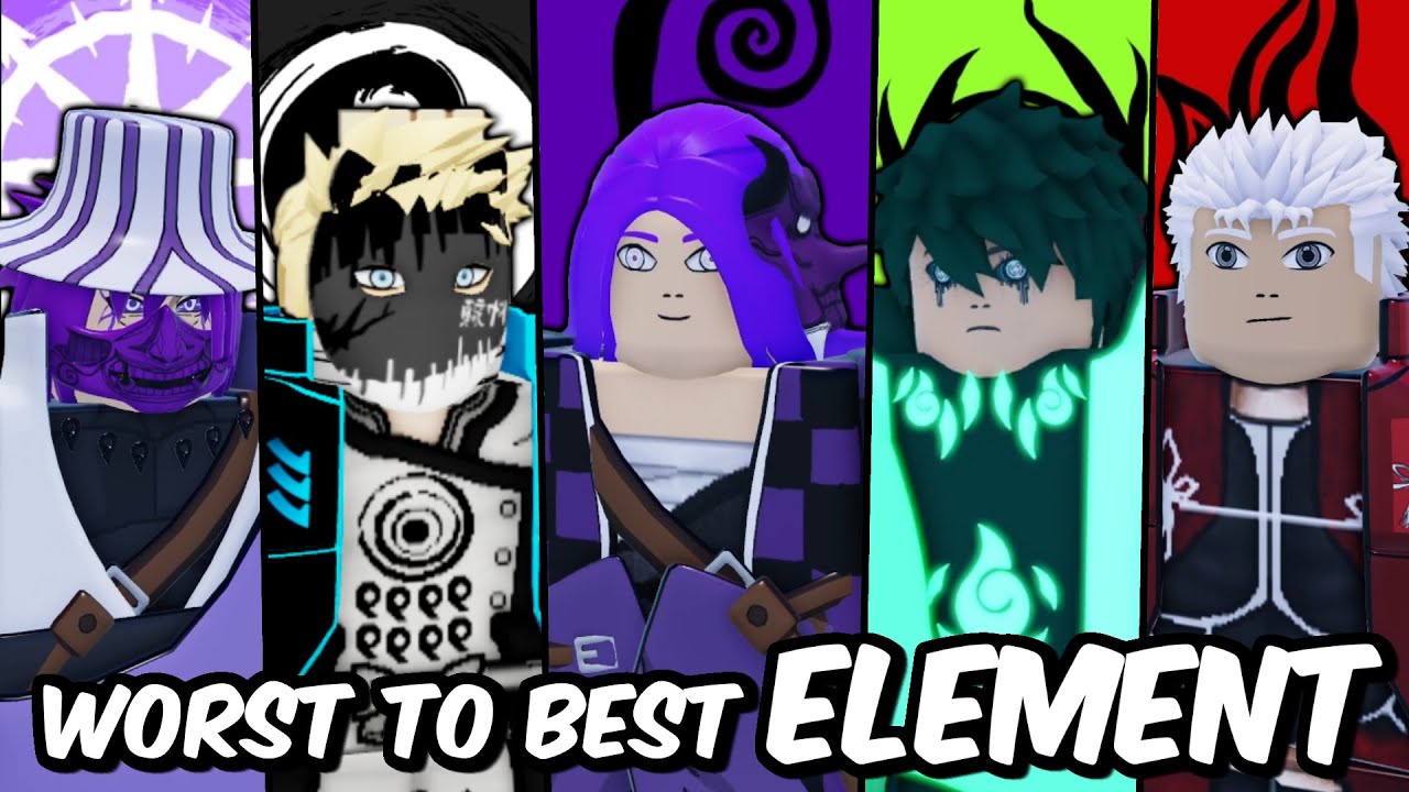 best to worst elements in shindo life｜TikTok Search