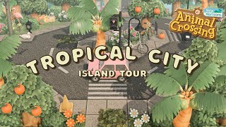 Realistic Tropical City Island Tour // Animal Crossing New Horizons screenshot 3