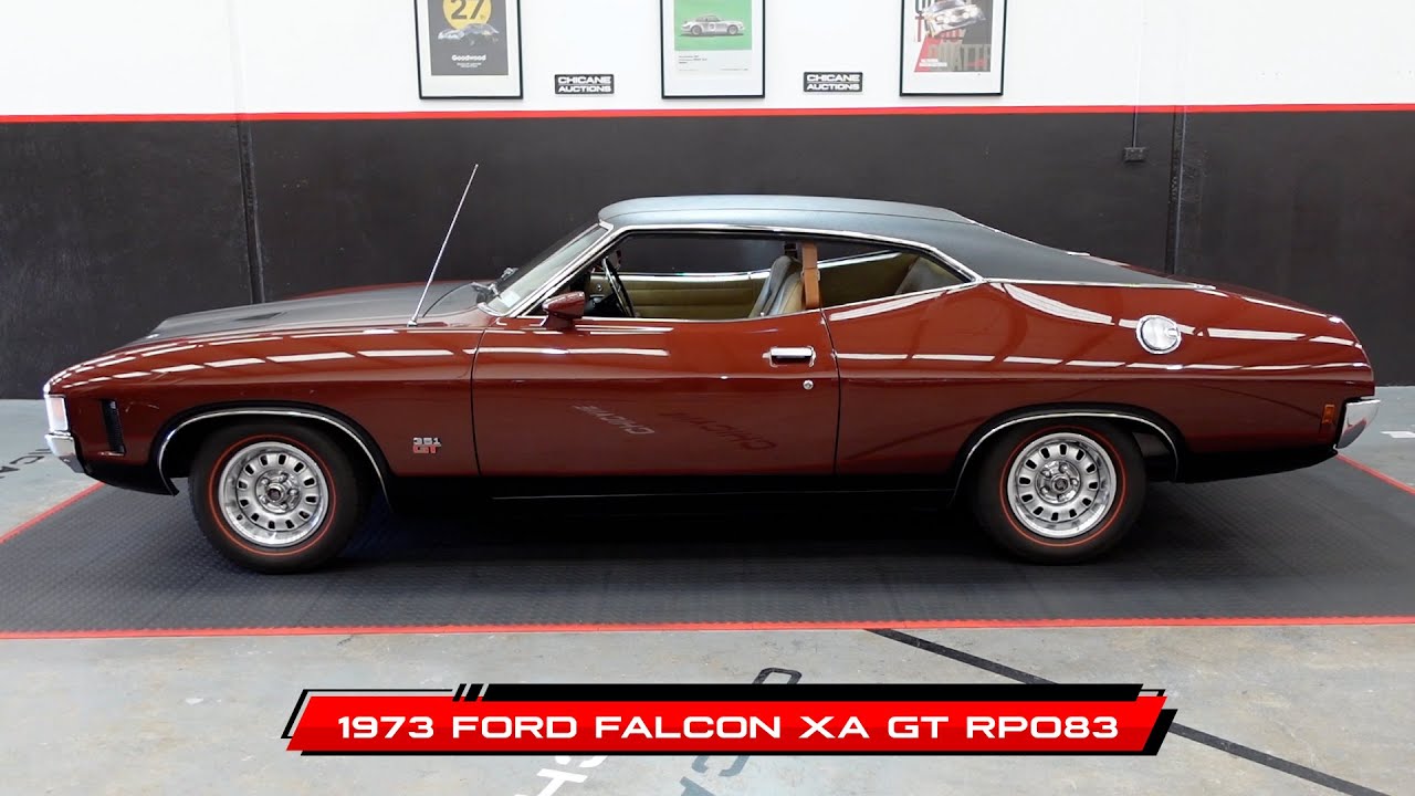 1973 FORD FALCON XA GT RPO83 - Chicane Auctions - YouTube