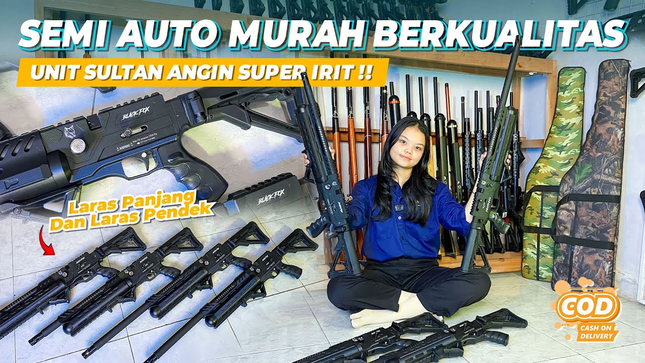 UNIT SULTAN HARGA TERJANGKAU!!! BOCAP SEMI AUTO BLACK FOX 460CC BONUS MELIMPAH