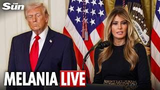 LIVE: Melania Trump addresses the nation from the White House South Lawn