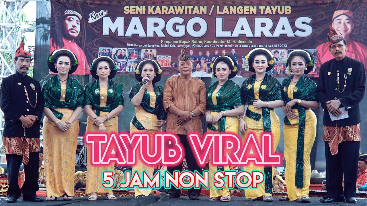 TAYUB NEW MARGO LARAS TERBARU - NON STOP 5 JAM - HERRY WIJAYA AUDIO GLERR - LIVE  BALONG PANGGANG