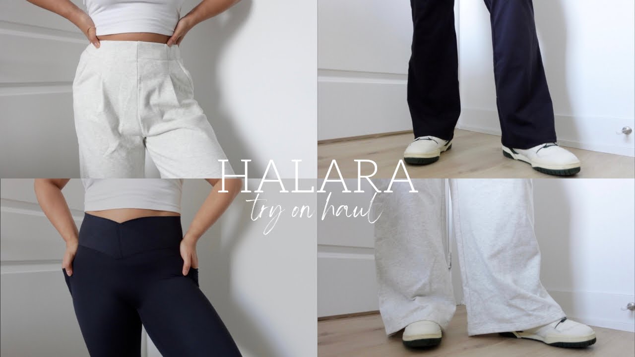 Halara Pantalones x unboxing / tenemos 20% de descuento con mi codigo