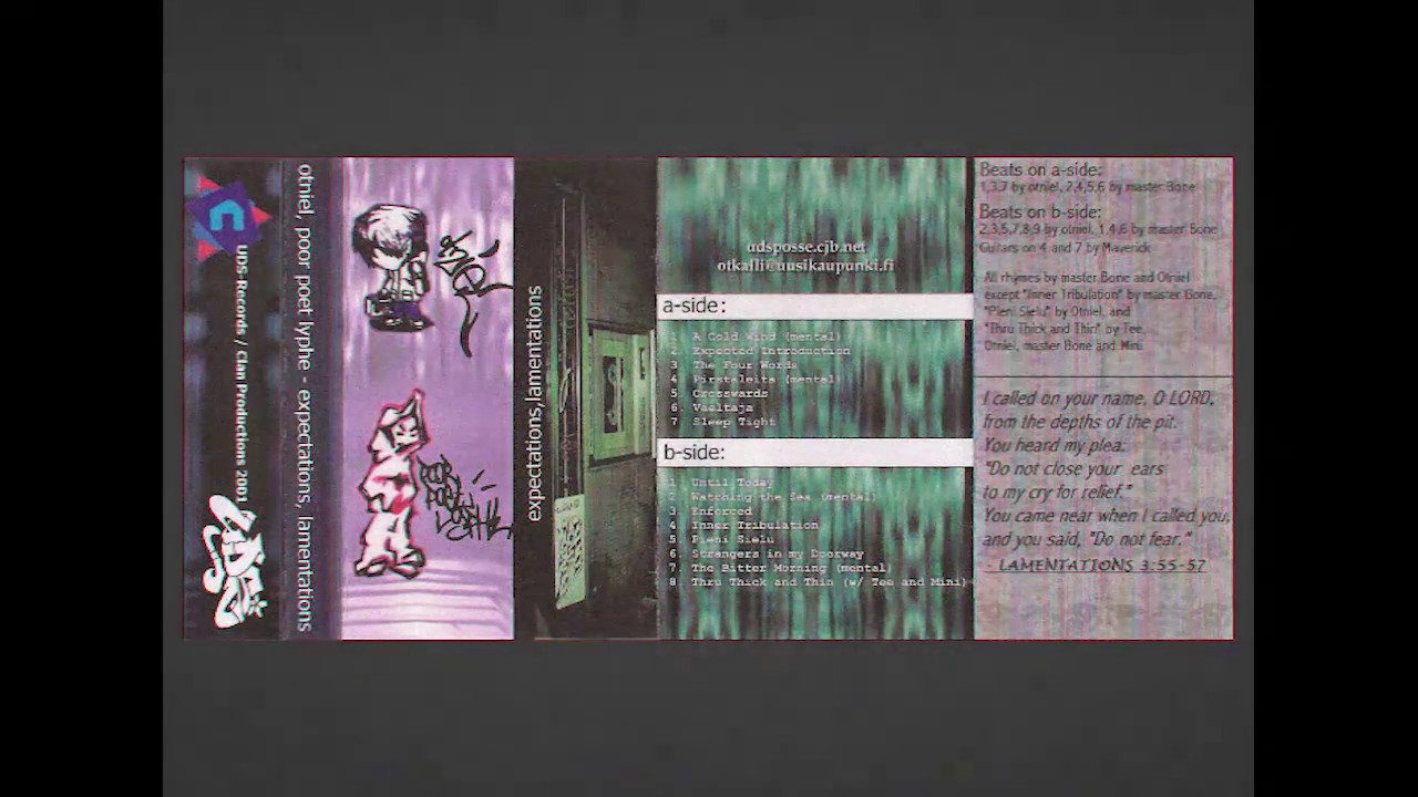 Otniel, Poor Poet Lyphe - Pirstaleita (mental)