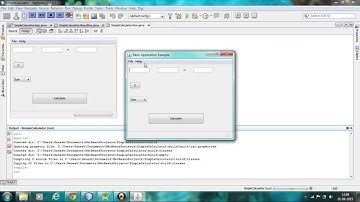 Create a Simple Calculator Part 1 - Layout - Netbeans Development Tutorials